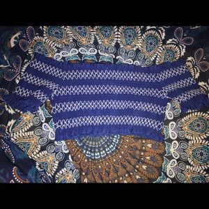 Off the shoulder crop top